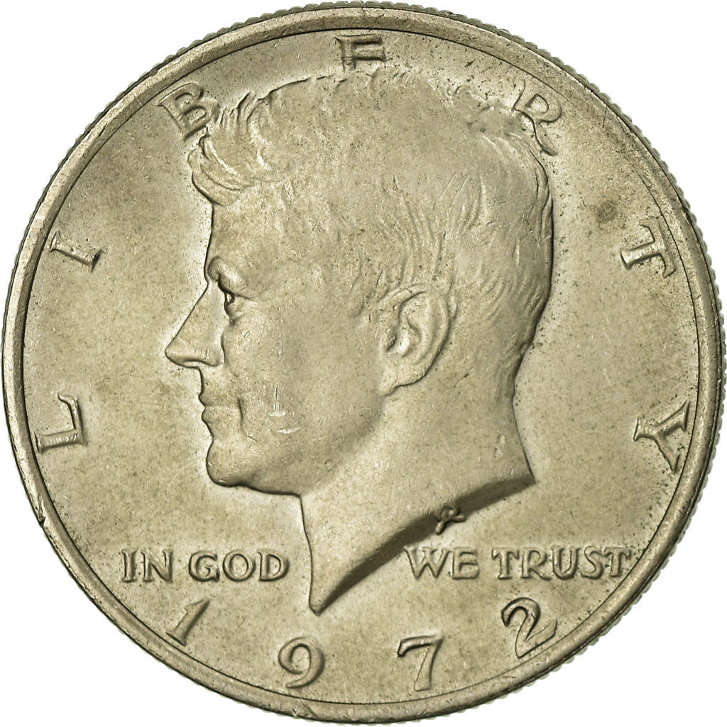 Münze, Vereinigte Staaten, Kennedy Half Dollar, Half Dollar, 1972, U.S. Mint