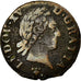 Monnaie, France, Louis XV, Liard à la vieille tête, Liard, 1770, Reims, TB+