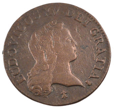 FRANCE, Demi sol au buste enfantin, 1/2 Sol, 1720, Reims, KM #451.8, EF(40-45),.