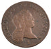 FRANCE, Demi sol au buste enfantin, 1/2 Sol, 1720, Reims, KM #451.8, EF(40-45),.