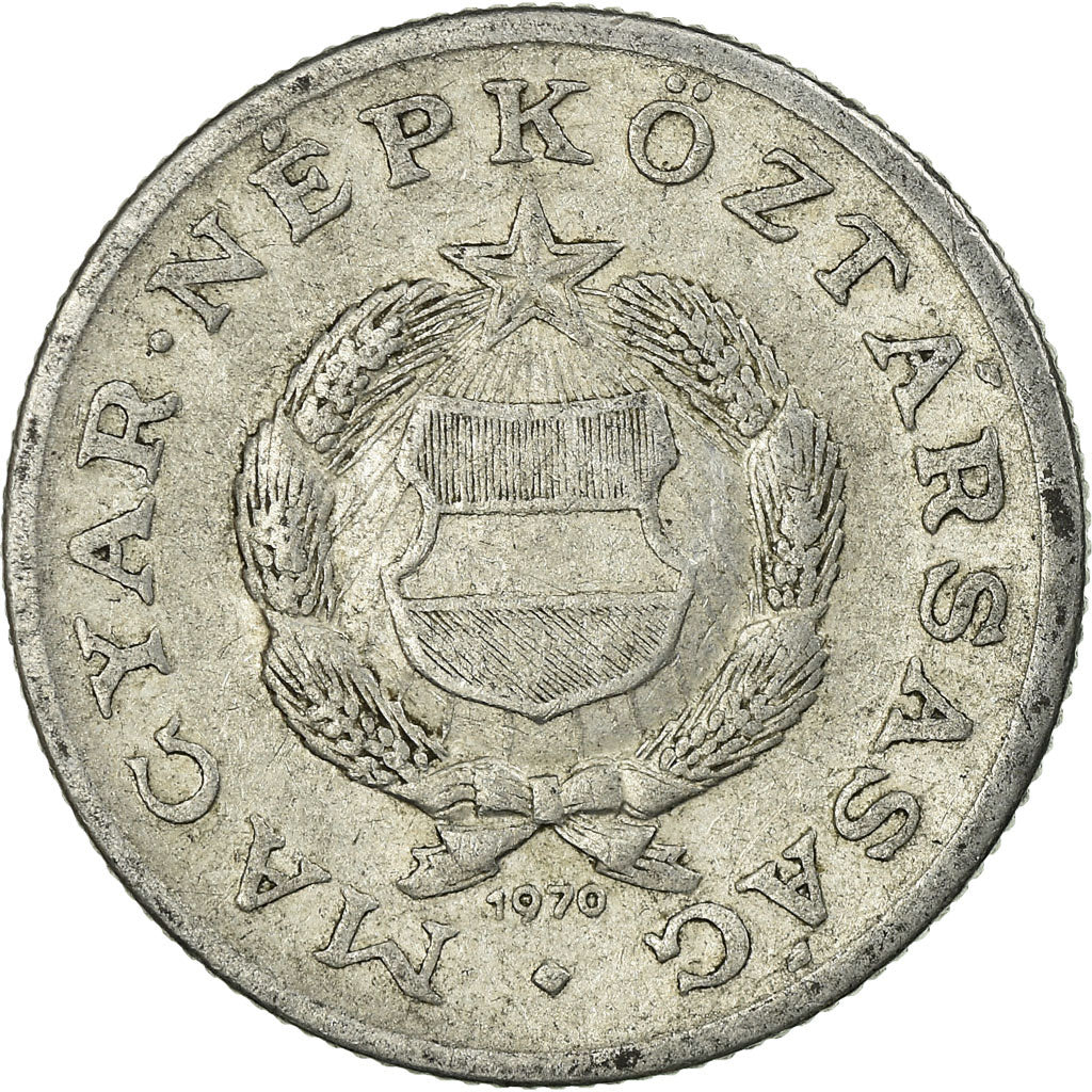 Münze, Ungarn, Forint, 1970, SS, Aluminium, KM:575