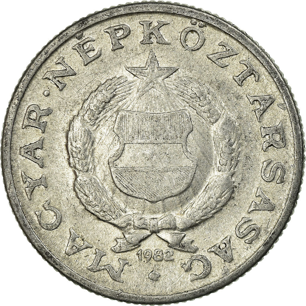 Munten, Hongarije, Forint, 1982, ZF, Aluminium, KM:575