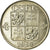 Moneta, Czechosłowacja, 2 Koruny, 1991, EF(40-45), Miedź-Nikiel, KM:148