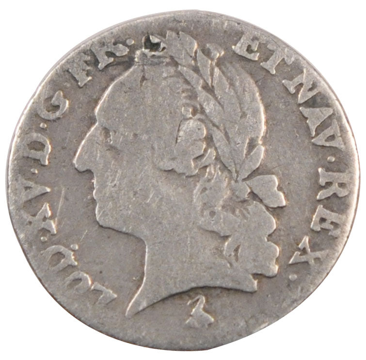 Louis XVI, 1/20 Ecu à la vieille tête frappe posthume