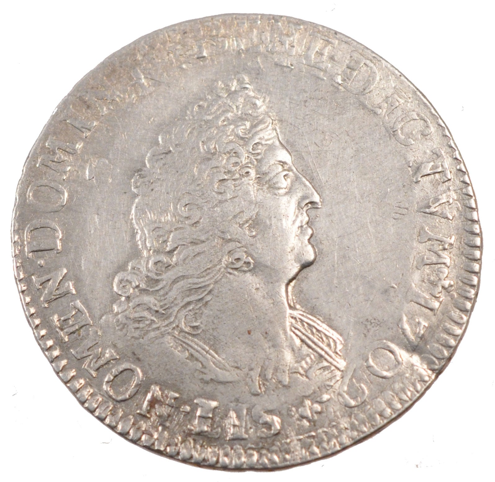 FRANCE, 1/2 Ecu, EF(40-45), Silver, Gadoury #194, 13.19