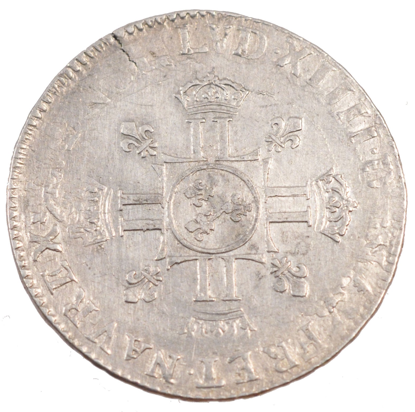 FRANCE, 1/2 Ecu, EF(40-45), Silver, Gadoury #194, 13.19