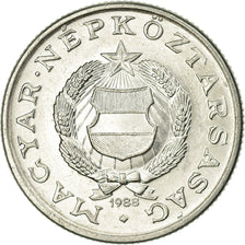 Coin, Hungary, Forint, 1988, AU(55-58), Aluminum, KM:575