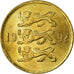 Coin, Estonia, 5 Senti, 1992, EF(40-45), Aluminum-Bronze, KM:21