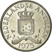 Moneta, Antille olandesi, Beatrix, 25 Cents, 1975, BB, Nichel, KM:11