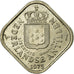 Moneda, Antillas holandesas, Juliana, 5 Cents, 1975, MBC, Cobre - níquel, KM:13