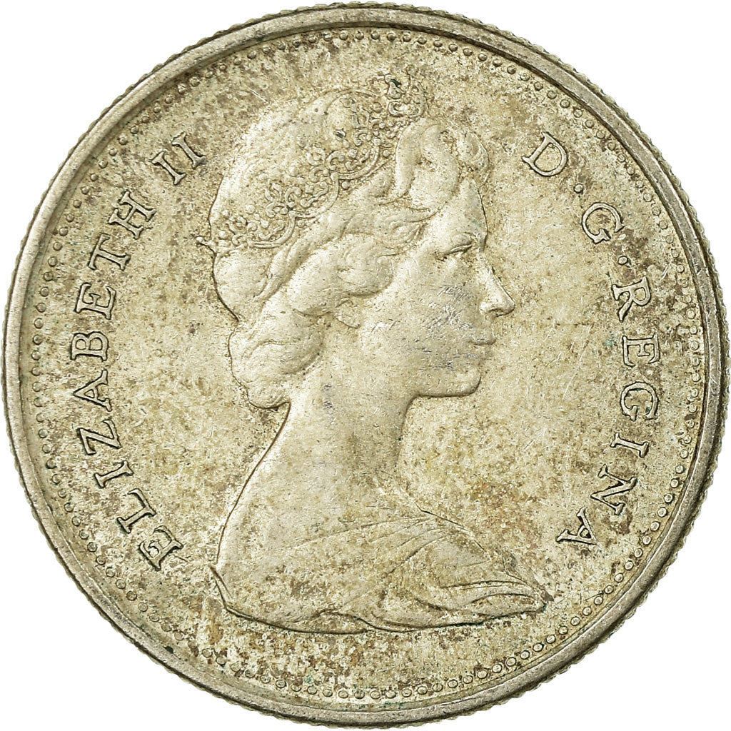 Coin, Canada, Elizabeth II, 25 Cents, 1967, Royal Canadian Mint, Ottawa