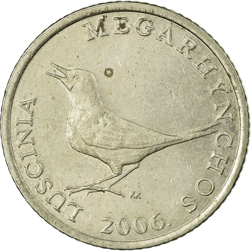 Coin, Croatia, Kuna, 2006, EF(40-45), Copper-Nickel-Zinc, KM:20.2
