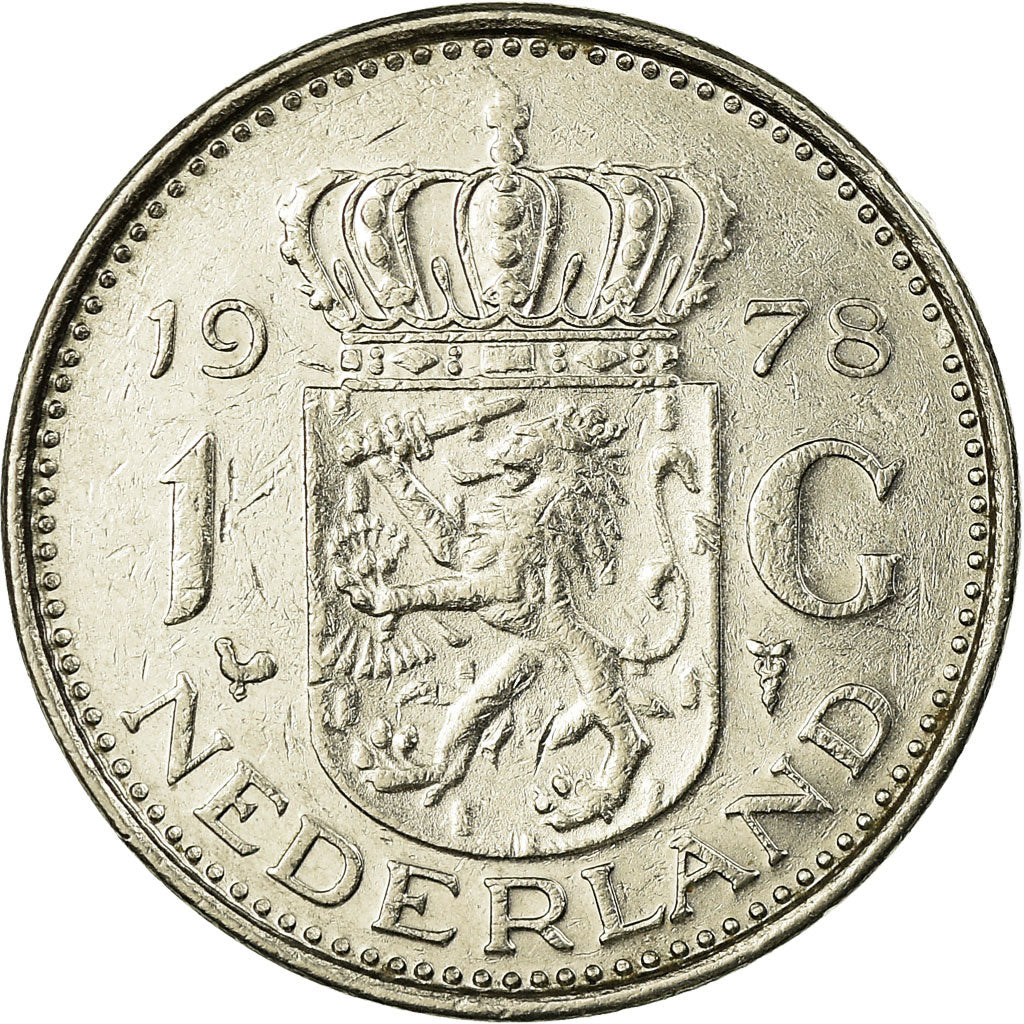 Moneta, Paesi Bassi, Juliana, Gulden, 1978, BB, Nichel, KM:184a