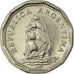 Coin, Argentina, 5 Pesos, 1968, EF(40-45), Nickel Clad Steel, KM:59