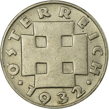 Coin, Austria, 5 Groschen, 1932, EF(40-45), Copper-nickel, KM:2846