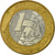 Coin, Brazil, Real, 2004, Rio de Janeiro, EF(40-45), Bi-Metallic, KM:652a