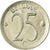 Coin, Belgium, 25 Centimes, 1967, Brussels, EF(40-45), Copper-nickel, KM:153.1