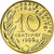 Munten, Frankrijk, Marianne, 10 Centimes, 1999, Paris, FDC, Aluminum-Bronze