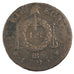 Moneda, Francia, Sol aux balances françoise, Sol, 1793, Strasbourg, BC+