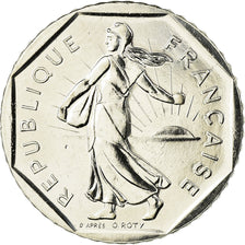 Coin, France, Semeuse, 2 Francs, 1999, MS(65-70), Nickel, KM:942.1, Gadoury:547