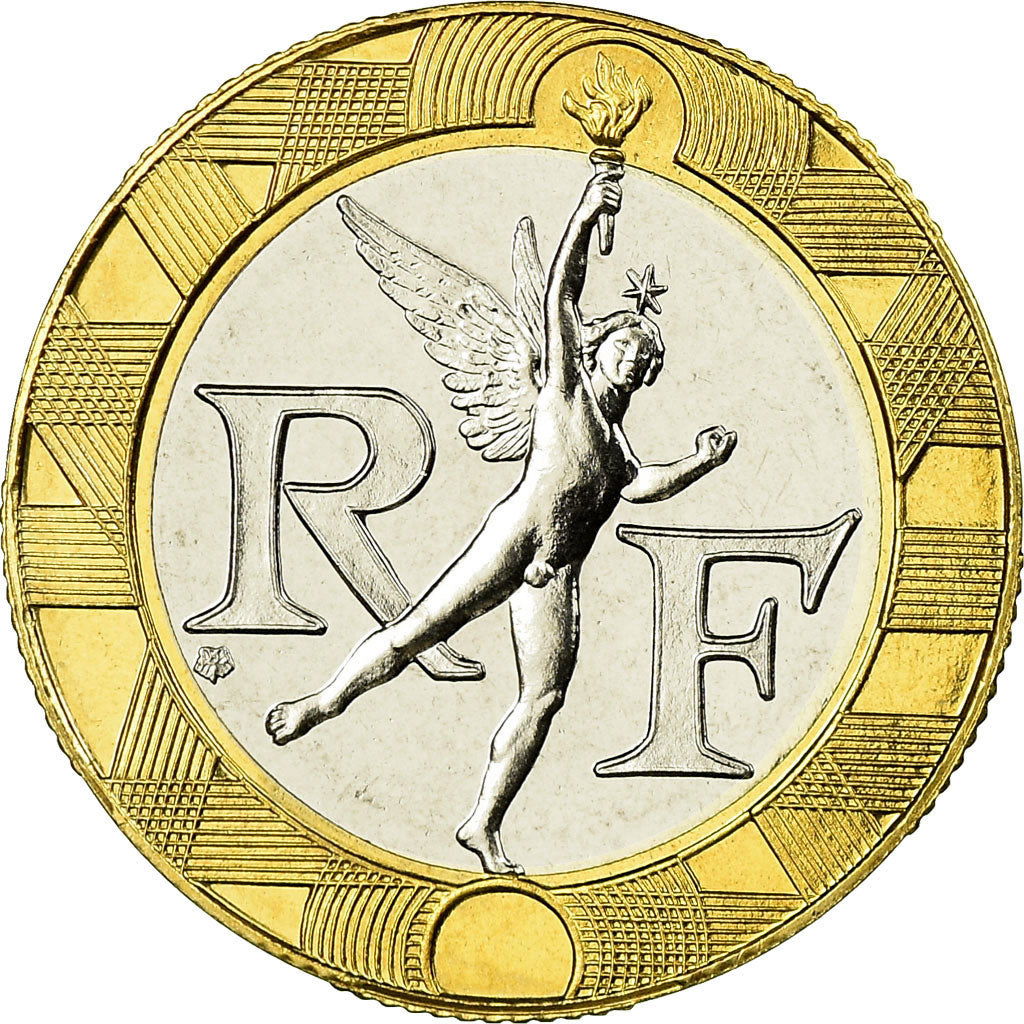 Moneda, Francia, Génie, 10 Francs, 1998, FDC, Aluminio - bronce, KM:964.2