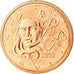 France, 2 Euro Cent, 2002, MS(65-70), Copper Plated Steel, KM:1283