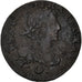 Moneta, Francia, Louis XIII, Double tournois, buste laurée et drapé, Double