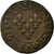 Monnaie, France, Louis XIII, Double tournois, buste enfantin au col fraisé