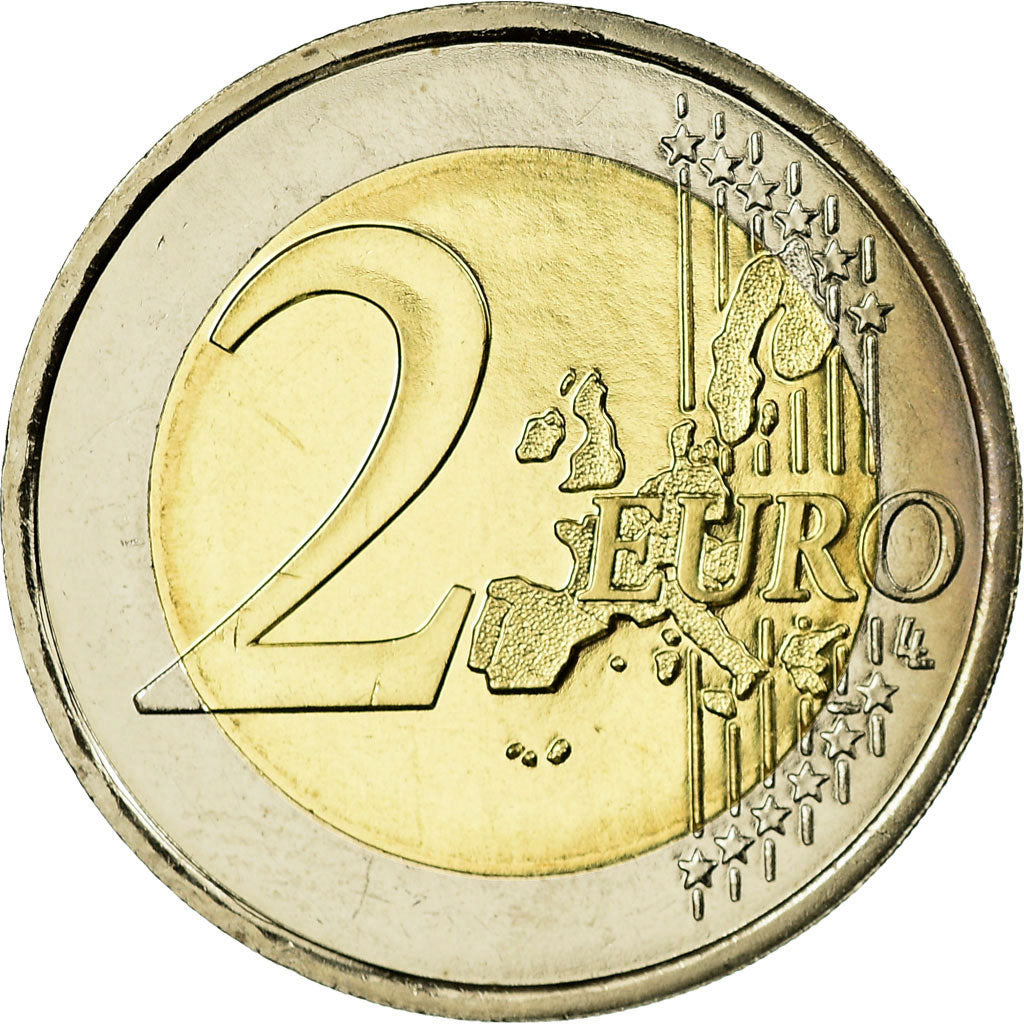 France, 2 Euro, 2003, MS(65-70), Bi-Metallic, KM:1289
