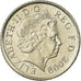 Moeda, Grã-Bretanha, Elizabeth II, 5 Pence, 2009, EF(40-45), Cobre-níquel