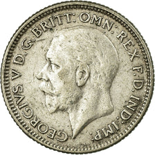 Coin, Great Britain, George V, 6 Pence, 1928, EF(40-45), Silver, KM:832
