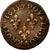 Monnaie, France, Louis XIII, Double tournois, buste enfantin au col fraisé