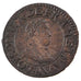 FRANCE, Double tournois, buste enfantin, Double Tournois, 1615, Paris, KM...