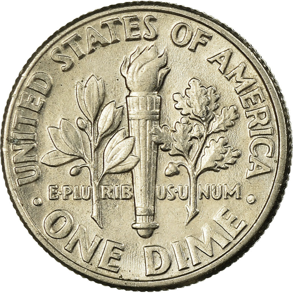 Coin, United States, Roosevelt Dime, Dime, 1988, U.S. Mint, Denver, EF(40-45)