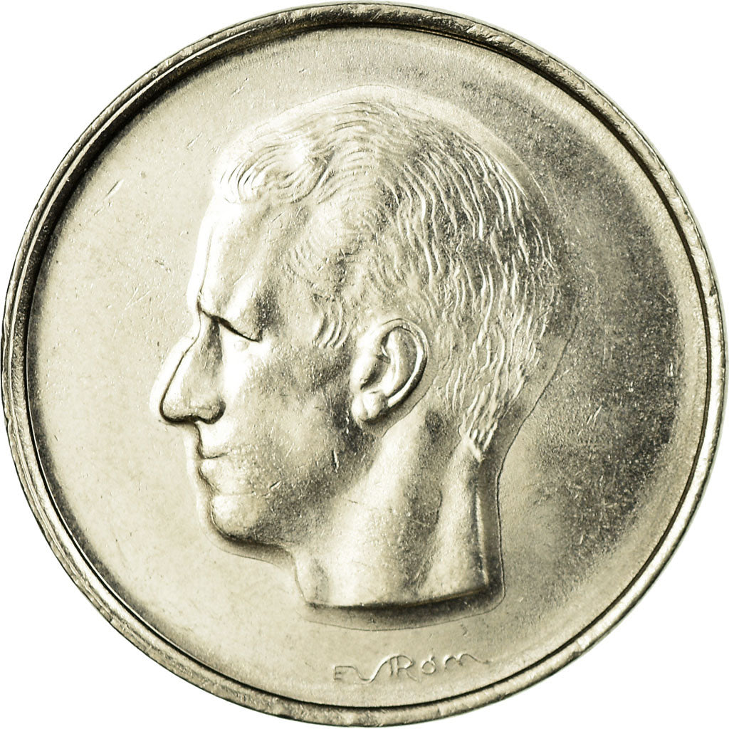 Moneda, Bélgica, 10 Francs, 10 Frank, 1977, Brussels, MBC, Níquel, KM:156.1