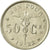 Moeda, Bélgica, 50 Centimes, 1922, EF(40-45), Níquel, KM:87