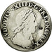 Münze, Frankreich, Louis XIII, 1/12 Écu, 2e poinçon de Warin, buste drapé et