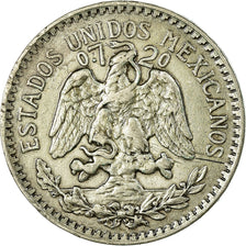 Coin, Mexico, 50 Centavos, 1919, Mexico City, EF(40-45), Silver, KM:447