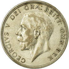 Münze, Großbritannien, George V, Florin, Two Shillings, 1936, S+, Silber