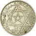 Coin, Morocco, Mohammed V, 200 Francs, 1953, Paris, AU(55-58), Silver, KM:53