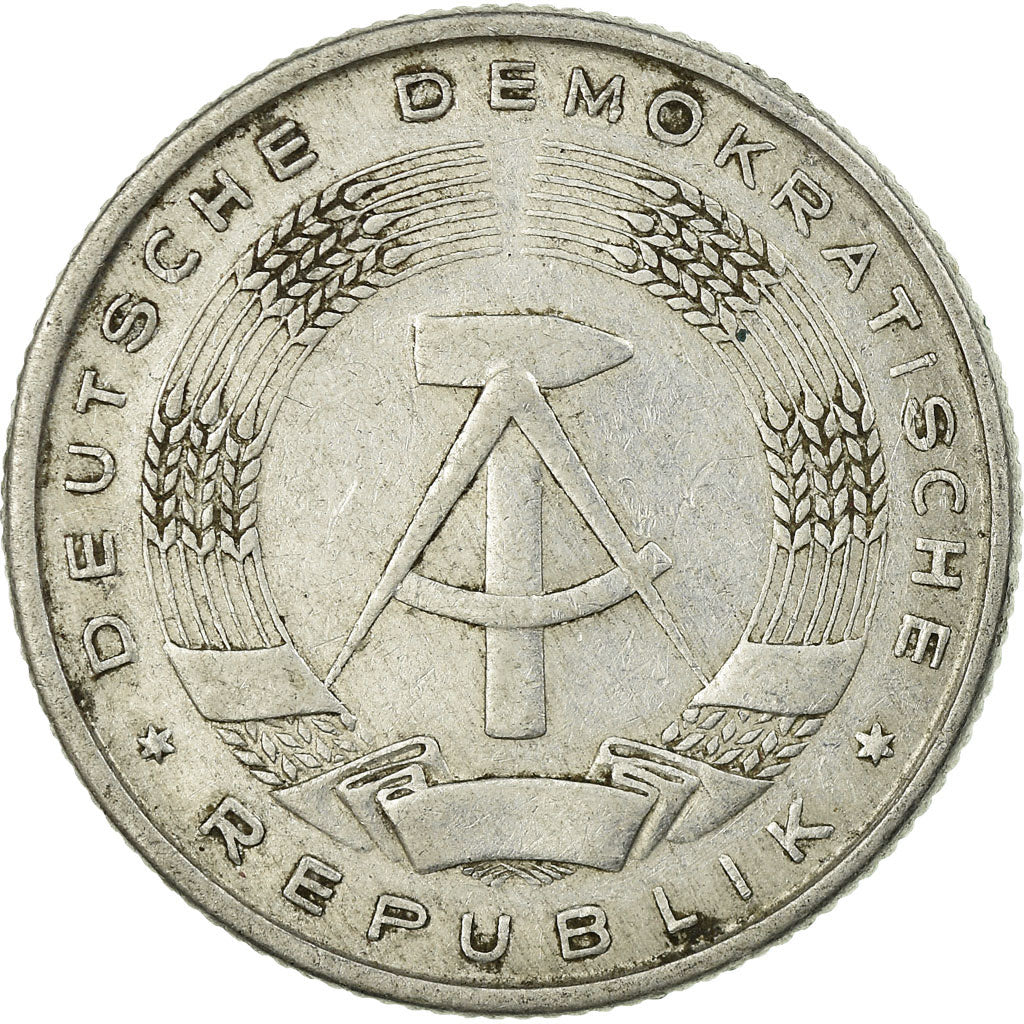 Moneta, NIEMCY - NRD, 2 Mark, 1957, Berlin, EF(40-45), Aluminium, KM:14