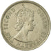 Coin, Hong Kong, Elizabeth II, 50 Cents, 1964, EF(40-45), Copper-nickel, KM:30.1