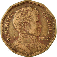 Coin, Chile, 50 Pesos, 1981, Santiago, VF(30-35), Aluminum-Bronze, KM:219.1