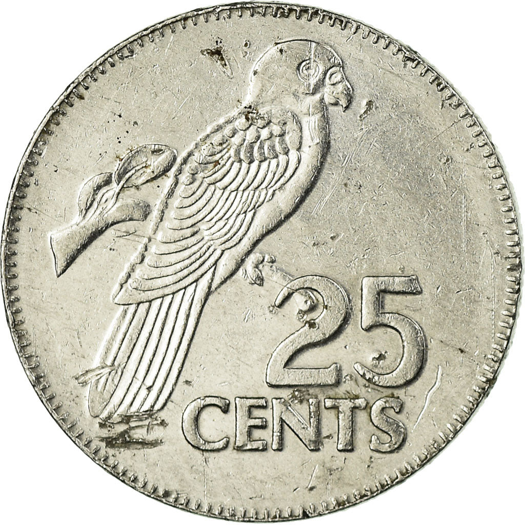 Monnaie, Seychelles, 25 Cents, 2000, South Africa Mint, TTB, Stainless Steel