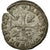 Moneda, Francia, Douzain 9ème Type, 1593, Clermont, MBC, Vellón, Duplessy:1254