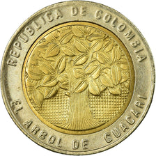 Coin, Colombia, 500 Pesos, 2008, EF(40-45), Bi-Metallic, KM:286