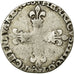Moneta, Francia, 1/4 Ecu, 1604, Nantes, B+, Argento, Duplessy:1224