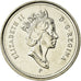 Coin, Canada, Elizabeth II, 5 Cents, 2001, Royal Canadian Mint, Ottawa