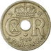 Monnaie, Danemark, Christian X, 25 Öre, 1934, Copenhagen, TTB, Copper-nickel