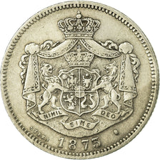 Monnaie, Roumanie, Carol I, Leu, 1873, TTB, Argent, KM:10